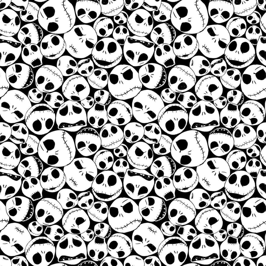 Jack Skellington Fabric: Nightmare Before Christmas Polyester - Halloween & Crafts