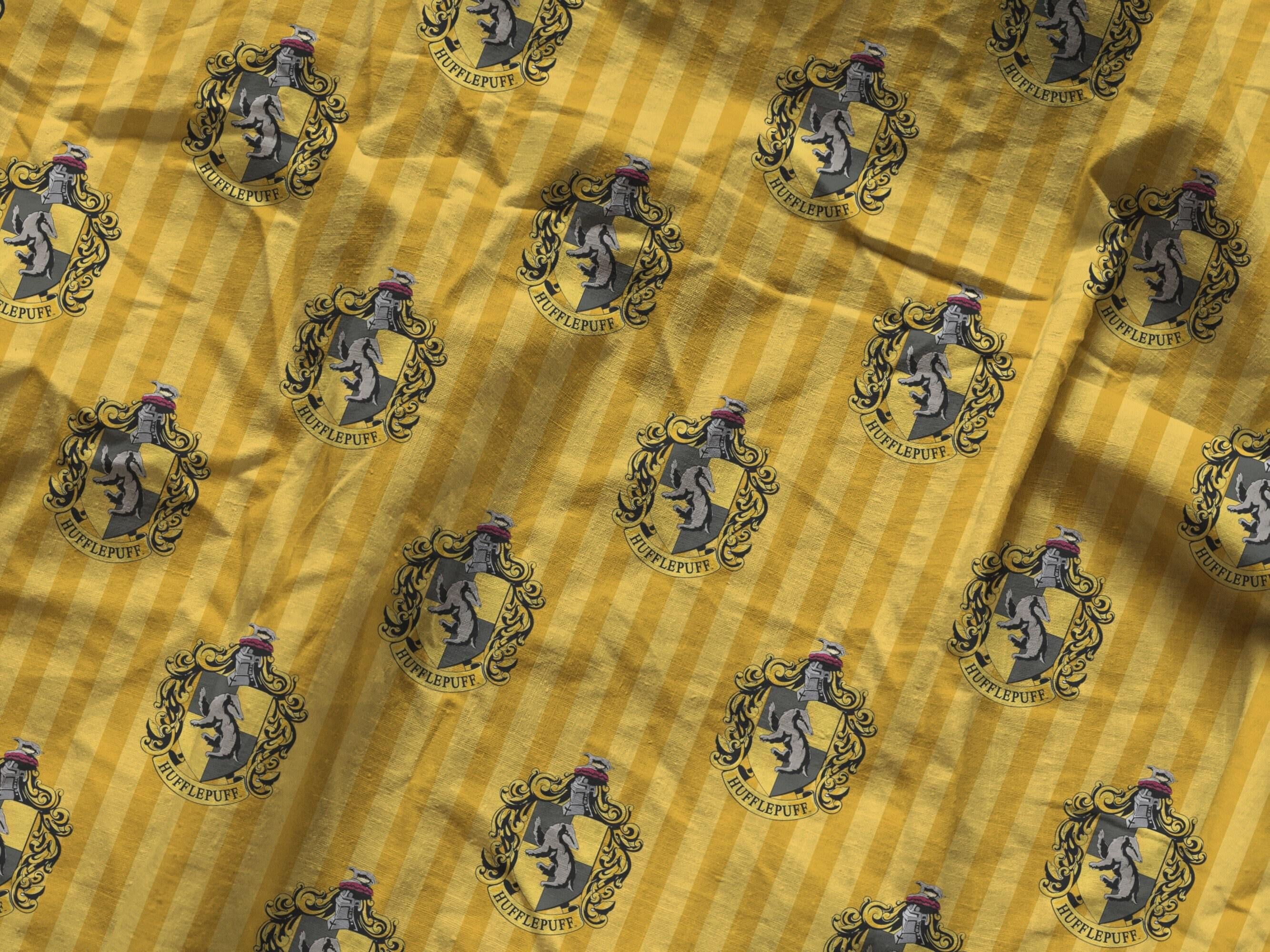 Harry Potter House Polyester Fabric,Gryffindor, Hufflepuff, Ravenclaw, Slytherin, Half Yard/Full Yard, Quilting & Sewing
