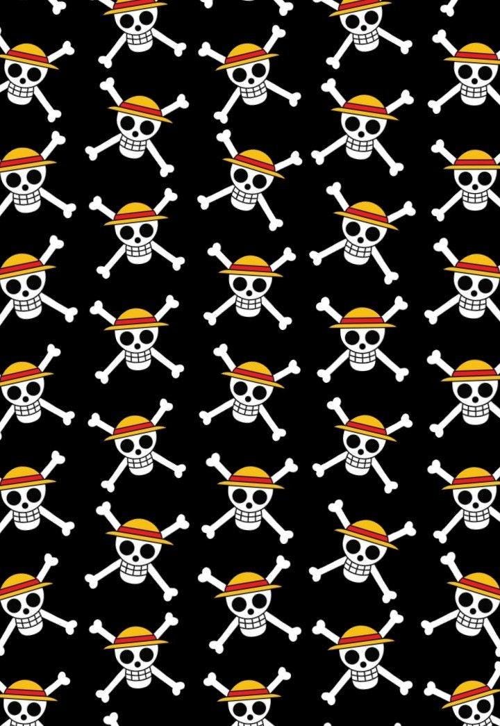 Anime polyester fabric by the yard, Pirate Skull Cloud Print, Cosplay & Decor
