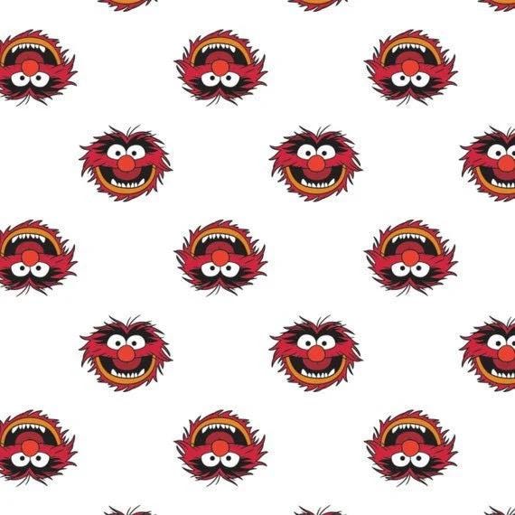 The Muppets 100% polyester fabric by the Yard - Disney’s The Muppets Collection for sewing quilting facemask kids decor crafts rug making
