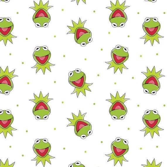 The Muppets 100% polyester fabric by the Yard - Disney’s The Muppets Collection for sewing quilting facemask kids decor crafts rug making