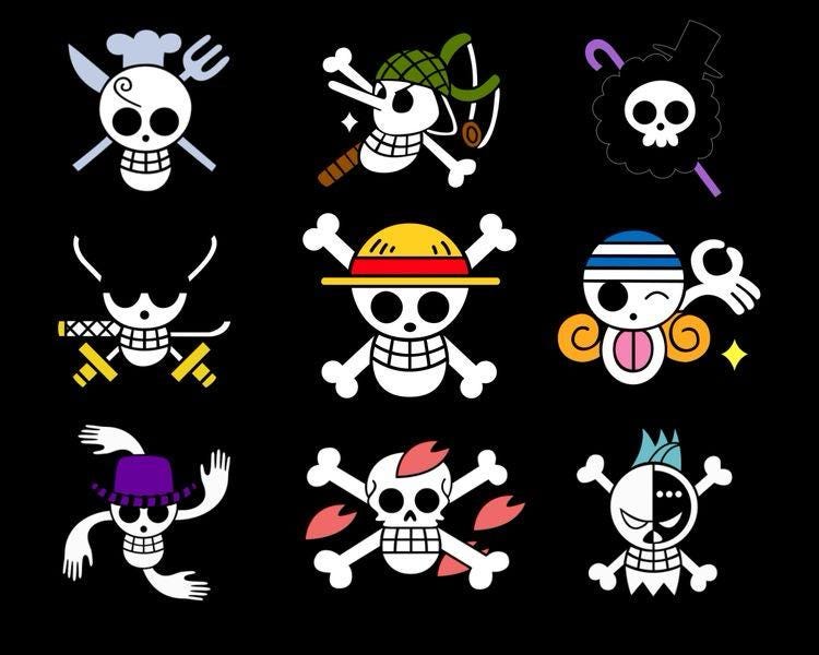 Anime Fabric: Pirate Skull Cloud Print, Cosplay and decor, quilting and sewing