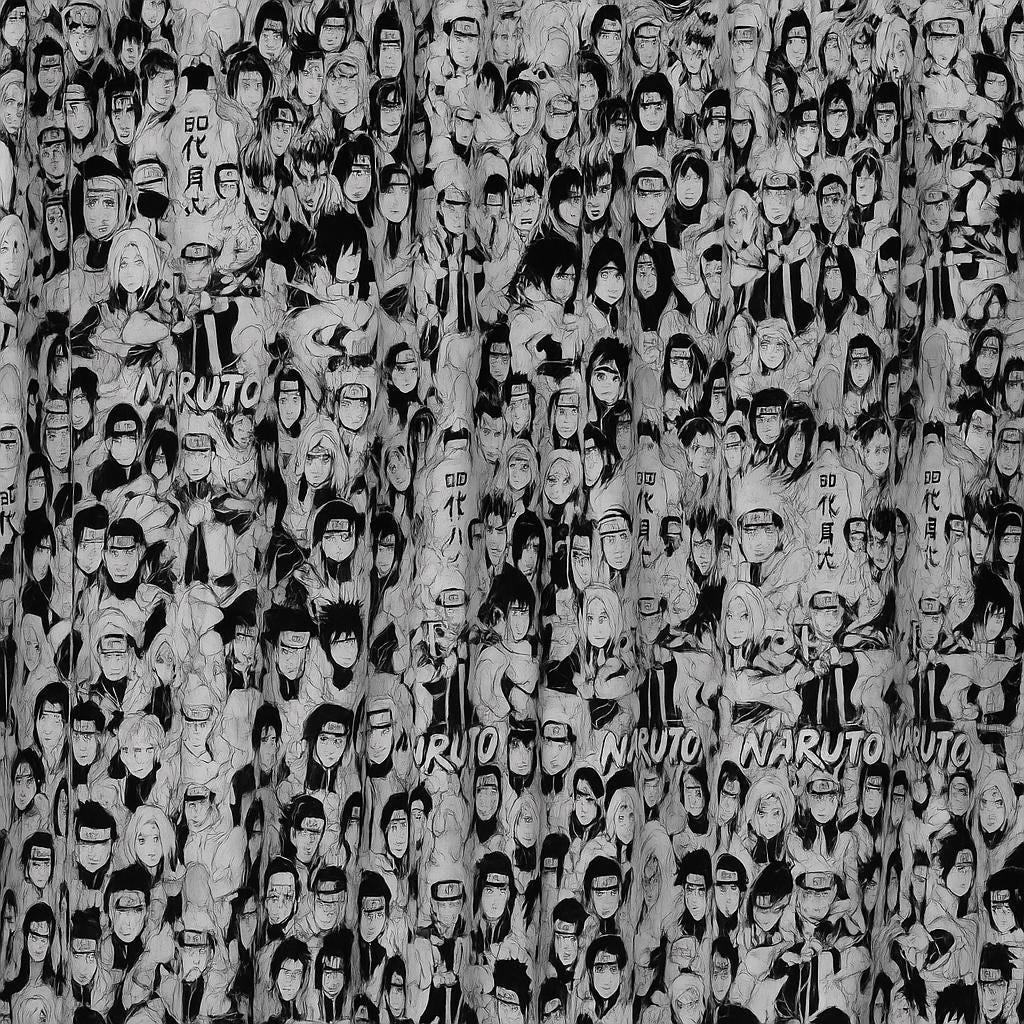 Anime Fabric: Licensed Polyester Linen fabric for sewing, quilting apparel